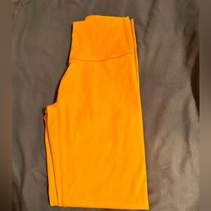 Orange aerie offline leggings